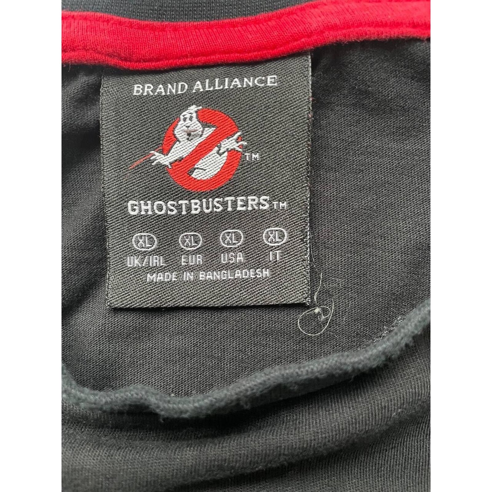 Cartoon Network × Vintage Ghostbusters Slimer T-Shirt L Black Vintage Movie Fan Tee XL Size US XL / EU 56 / 4 - 6 Thumbnail