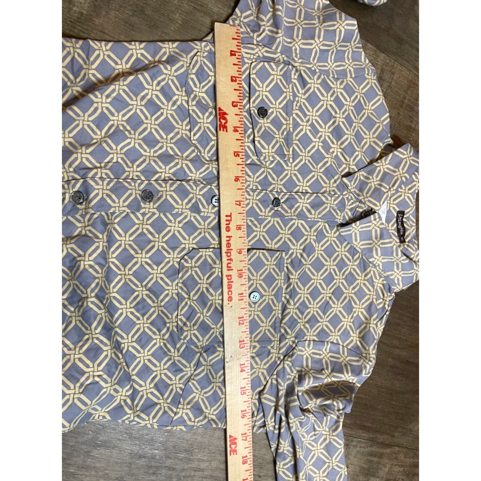 J.McLaughlin VINTAGE J M MCLOUGHLIN Dress Womens XS Button Up Long Sleeve Collared Long Size XS / US 0-2 / IT 36-38 - 3 Thumbnail