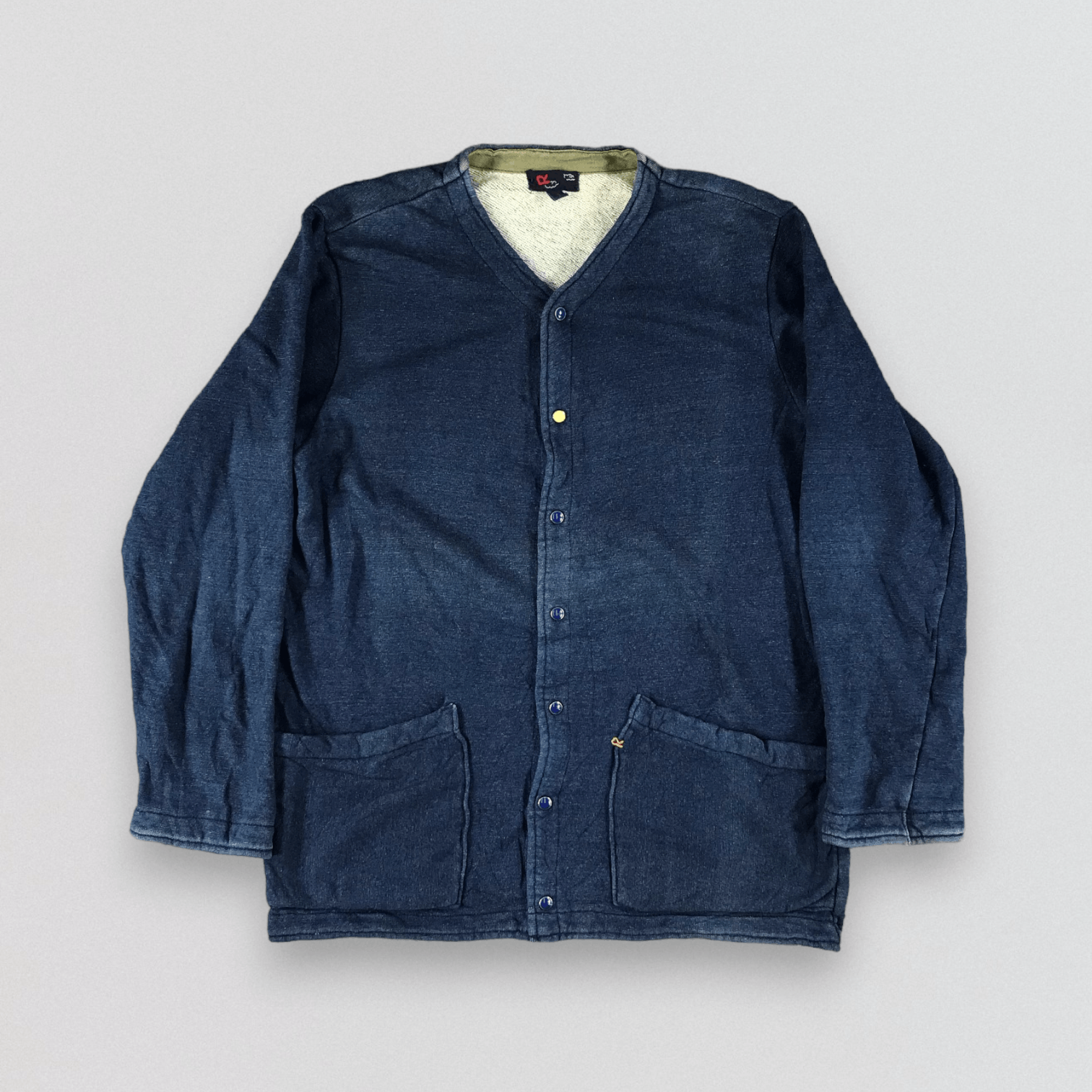 45rpm 45rpm Deep Indigo Cardigan Sweater Button Up Sweatshirt Size US M / EU 48-50 / 2 - 1 Thumbnail