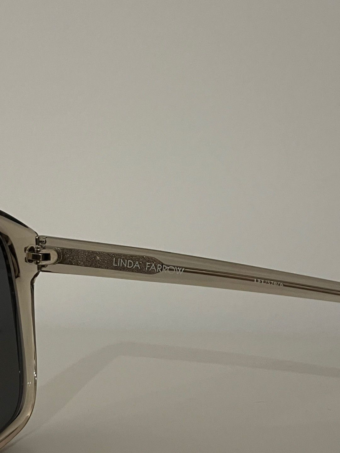 Linda Farrow Linda Farrow Tinted Vintage Sunglasses Size ONE SIZE - 4 Thumbnail