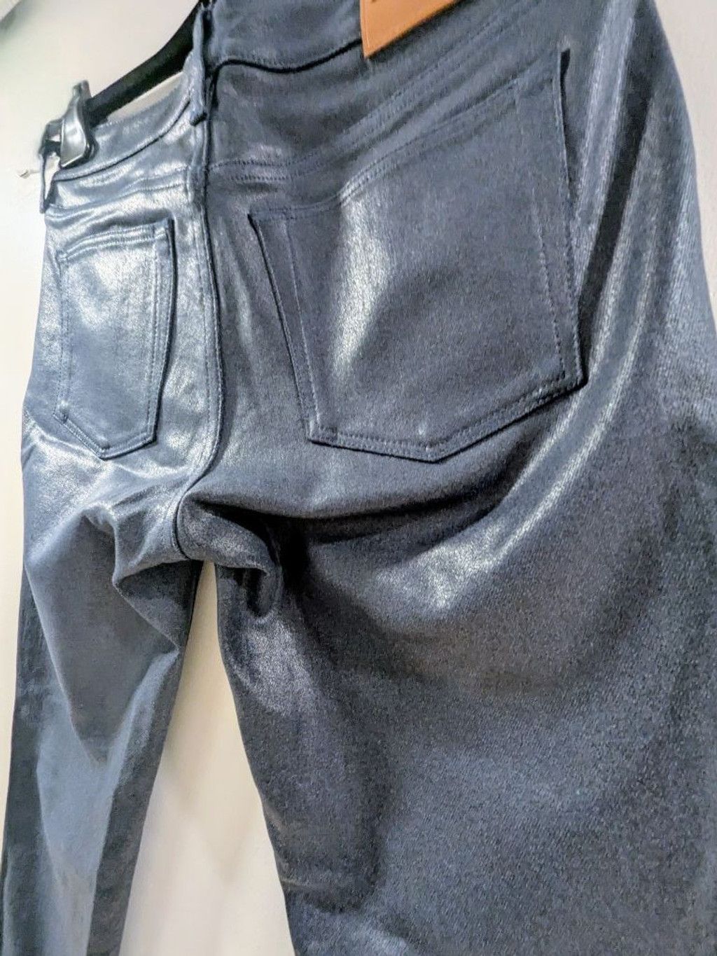 Ralph Lauren Purple Label Ralph Lauren Purple Label Coated Blue Jeans Size 27 Size 27" / US 4 / IT 40 - 4 Thumbnail