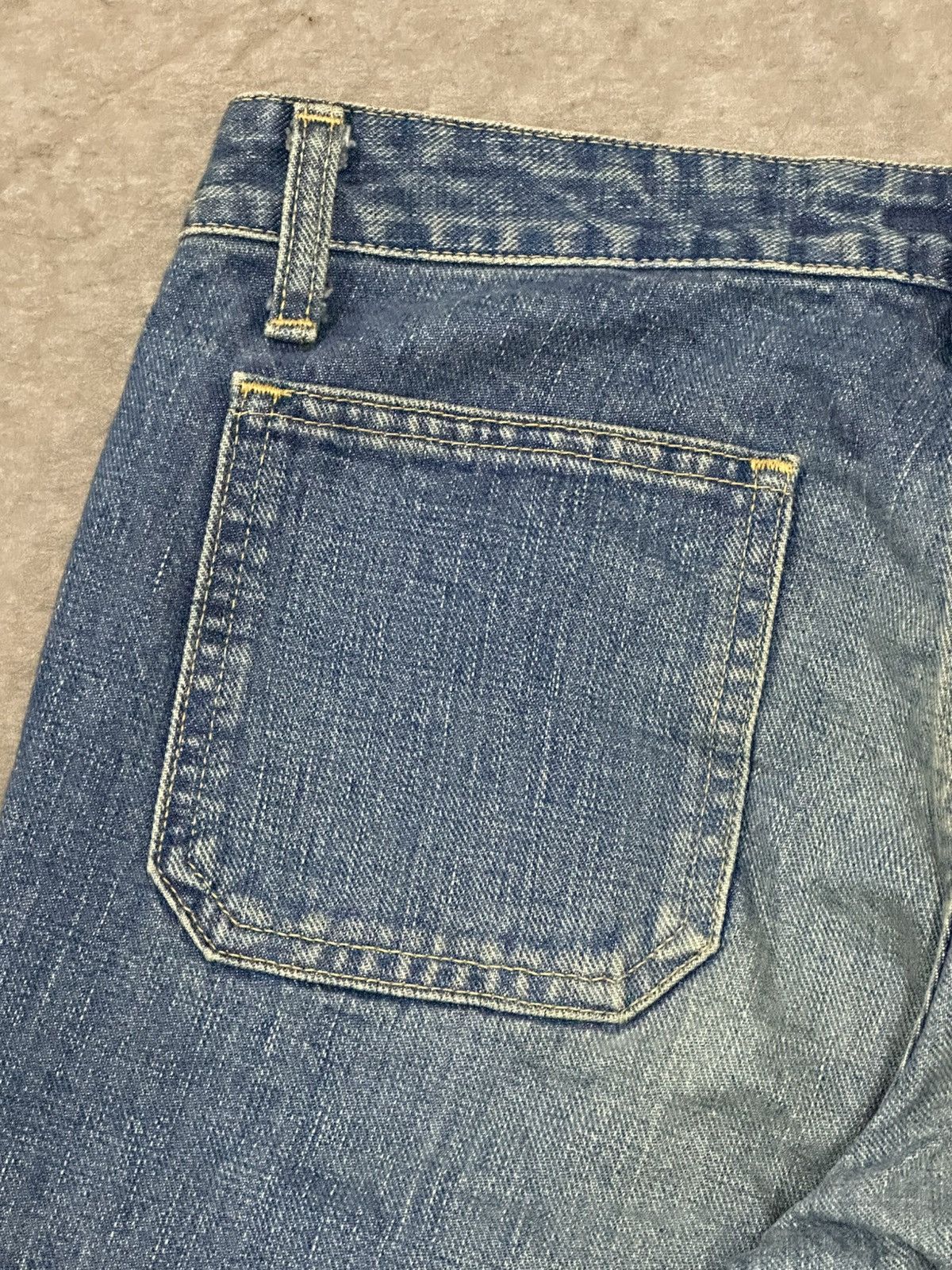 Big John × Japanese Brand × Vintage Vintage Big John Flare Bell Bottom Jean (Scovil Button) Size US 29 - 13 Thumbnail