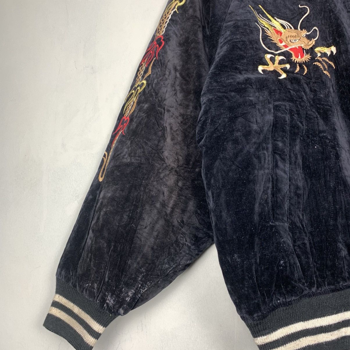 Vintage YOKOSUKA Scrip Japanese Sukajan Souvenir Jacket Size US M / EU 48-50 / 2 - 7 Thumbnail