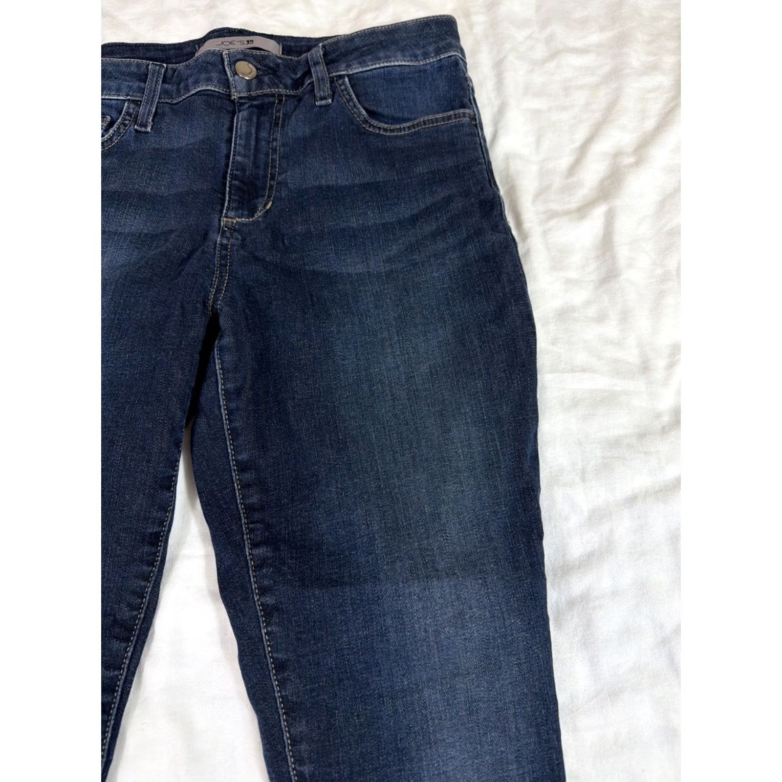 Vintage Joes Jeans Jeans Women’s 29 Dark Wash Ankle Skinny Raw Hem Shirt? Size 29" - 5 Thumbnail