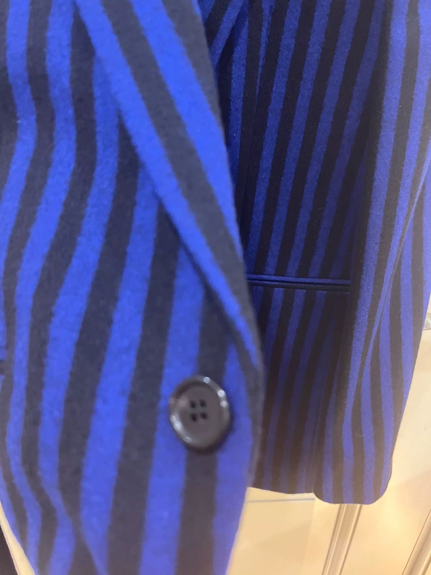 Saint Laurent Paris Saint Laurent Striped Wool Suit Size US S / EU 44-46 / 1 - 6 Thumbnail