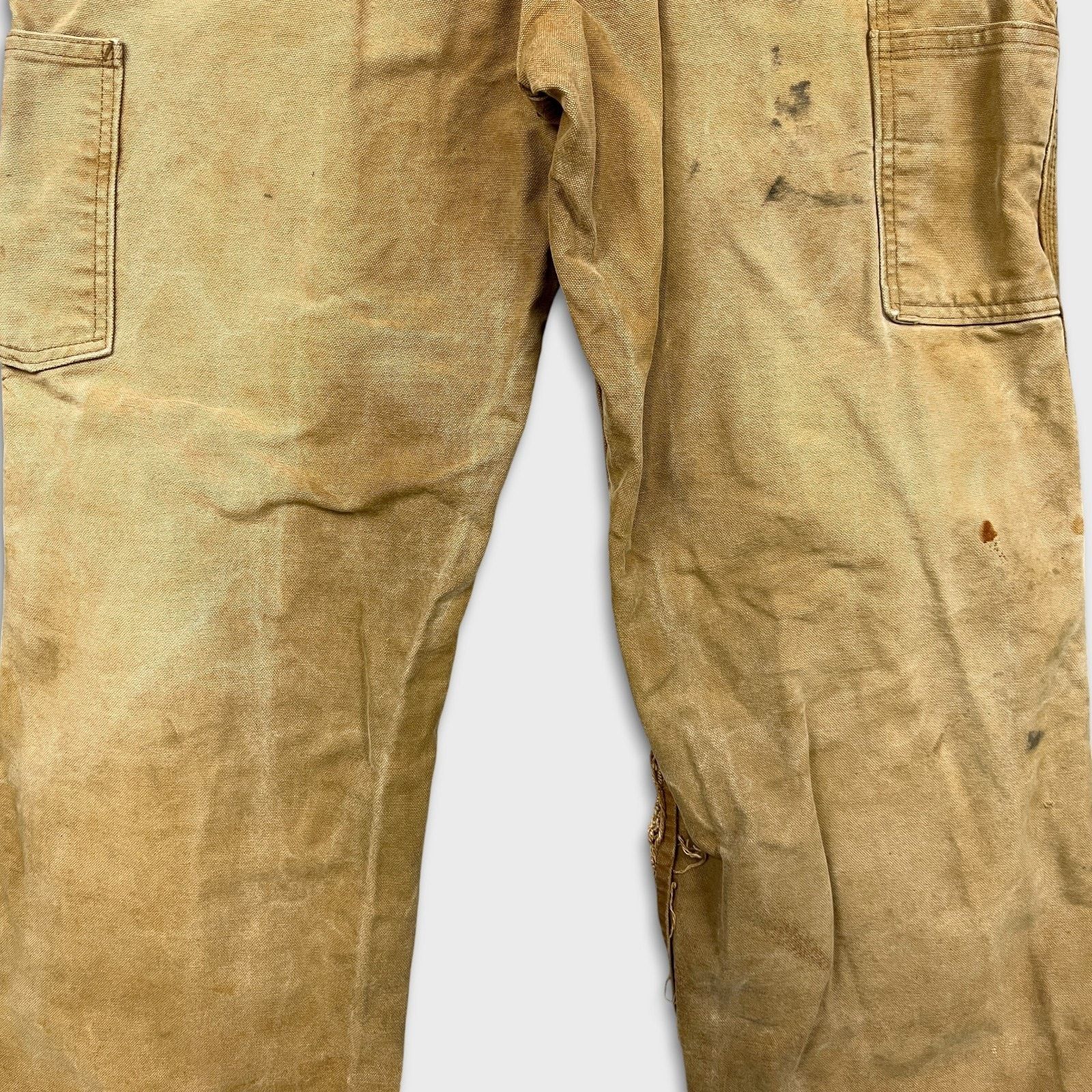 Carhartt Carhartt Pants 34x32 Carpenter Thrashed Workwear Hammer Loop Size US 34 / EU 50 - 11 Thumbnail