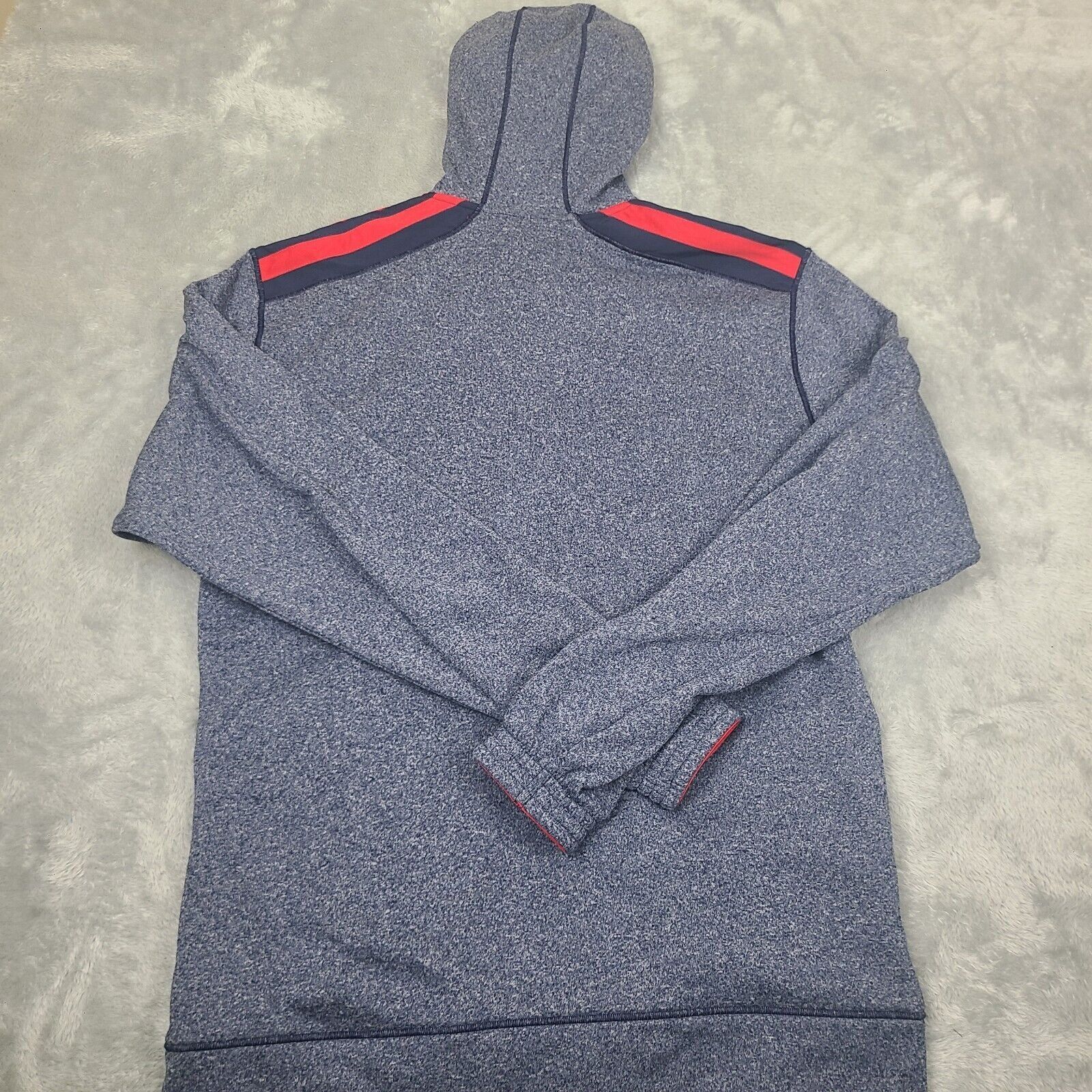 Adidas Atlanta Hawks Adidas NBA Basketball Hooded Sweatshirt XL Blu Size US XL / EU 56 / 4 - 9 Thumbnail