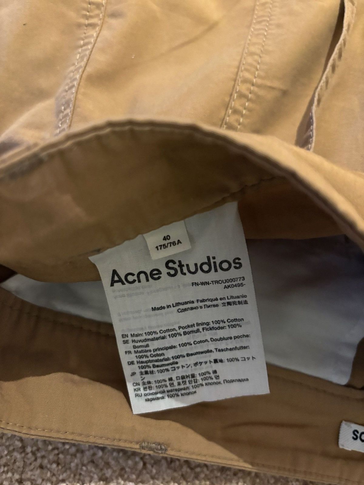 Acne Studios Acne Studios high waist pants Size 28" / US 6 / IT 42 - 4 Thumbnail