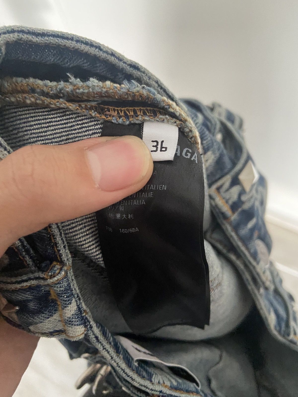 Balenciaga Balenciaga Raver denim skirt Size 36" / US 14 / IT 50 - 6 Thumbnail