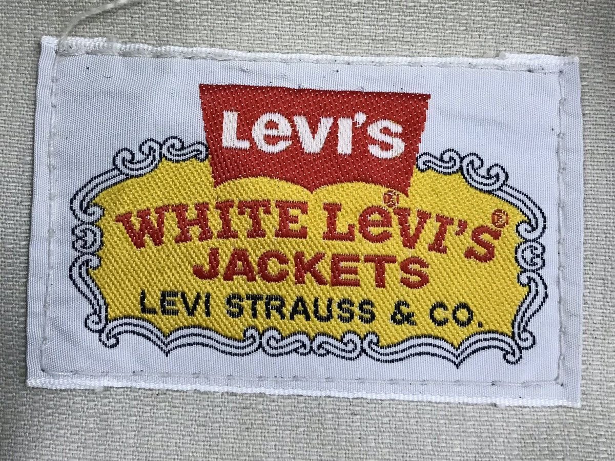 Levi's × Vintage Vintage White Levi’s Jackets Size US M / EU 48-50 / 2 - 12 Thumbnail