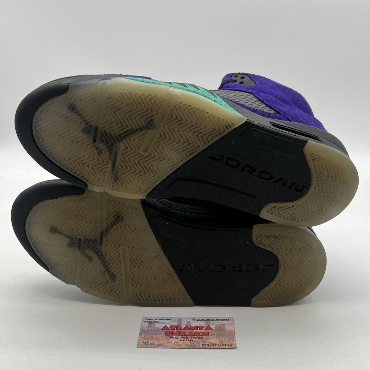 Jordan Brand Air Jordan 5 alternate grape Size US 12 / EU 45 - 7 Thumbnail