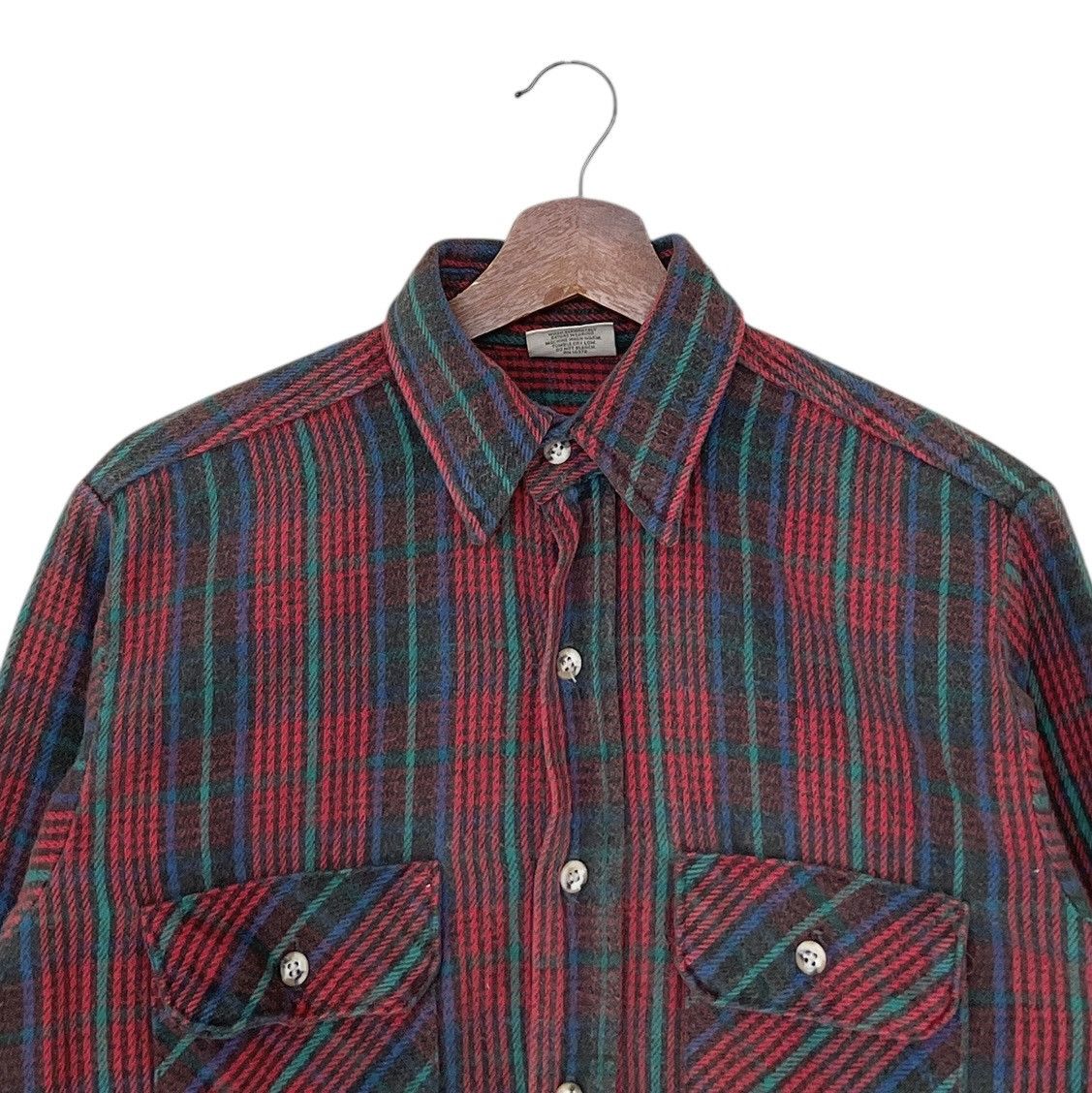 Vintage Vintage Brand Five Brother Flanned Shirt 1980s Size US M / EU 48-50 / 2 - 7 Thumbnail
