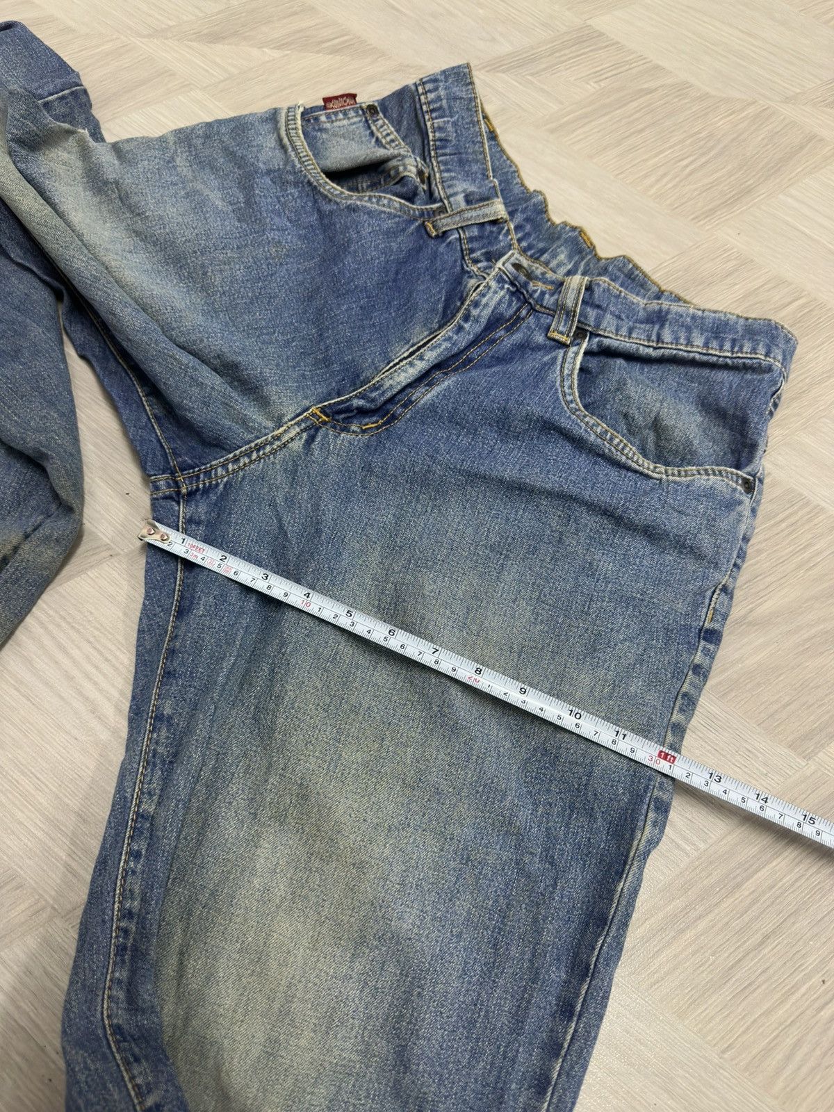 Stussy Vintage Stussy Workwear Denim Distressed Mud Wash Pant Size US 29 - 13 Thumbnail