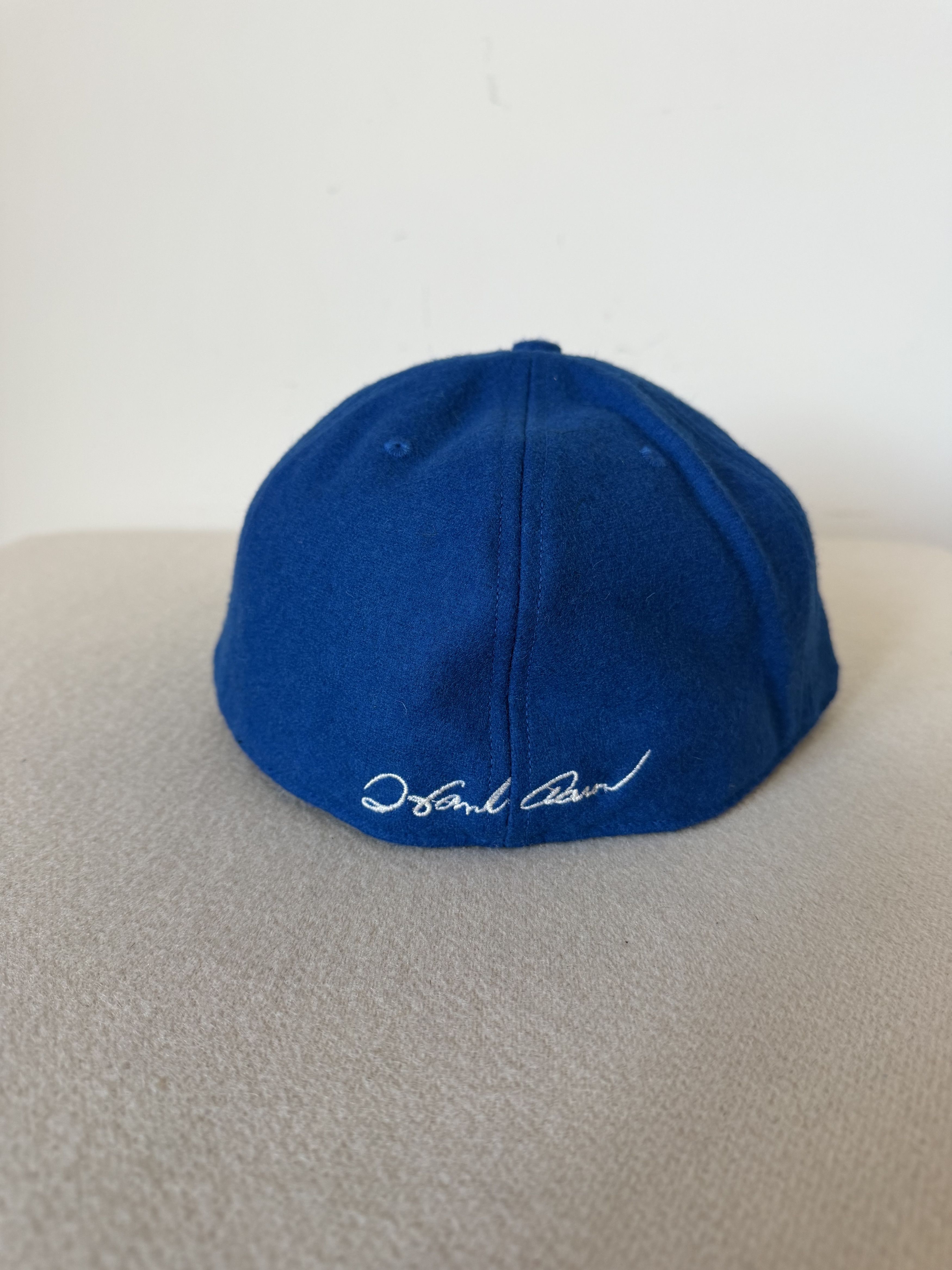 Ebbets Field Flannels 7 1/2 Ebbets Field Flannels Hank Aaron 44 Fitted Hat Size ONE SIZE - 4 Thumbnail