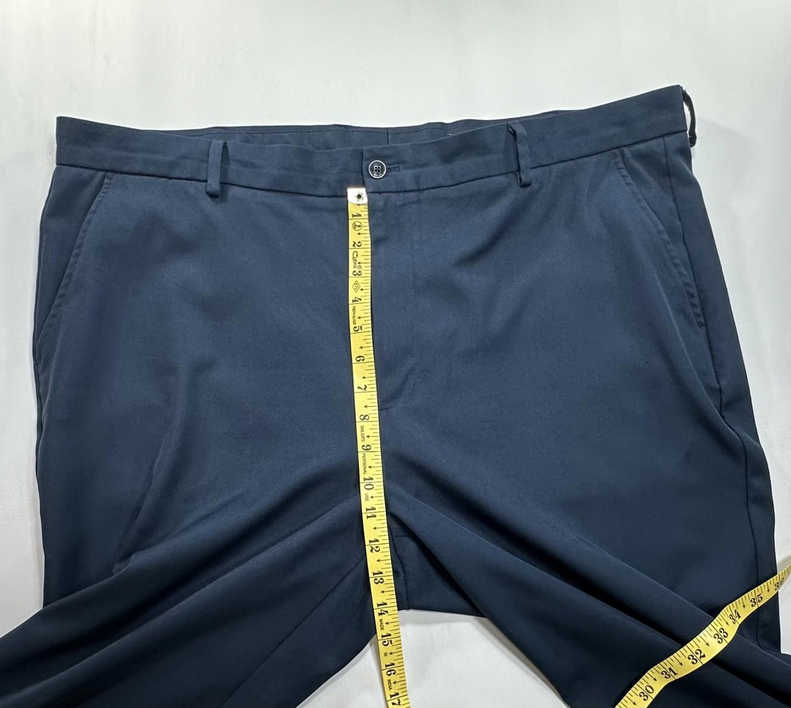 Greg Norman Greg Norman Flat Straight Leg Dress Pants Blue Mens 42/32 Size US 42 / EU 58 - 4 Thumbnail