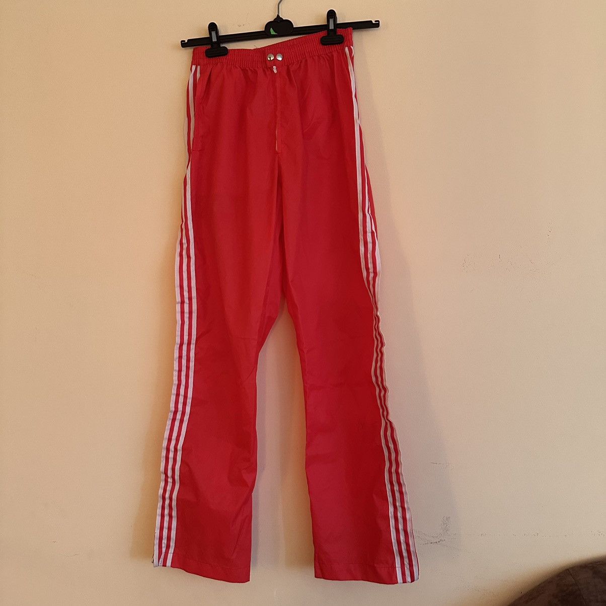 Adidas 70s Vintage Adidas Nylon Pants Size 28" / US 6 / IT 42 - 1 Thumbnail