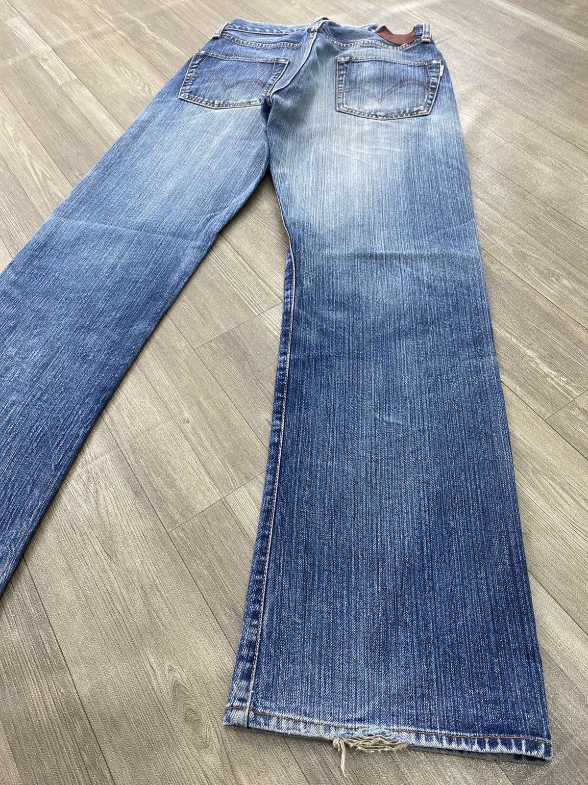 Studio D'Artisan Vintage Studio D’Artisan DP-283 Selvedge Denim Faded Jeans Size US 30 / EU 46 - 17 Thumbnail