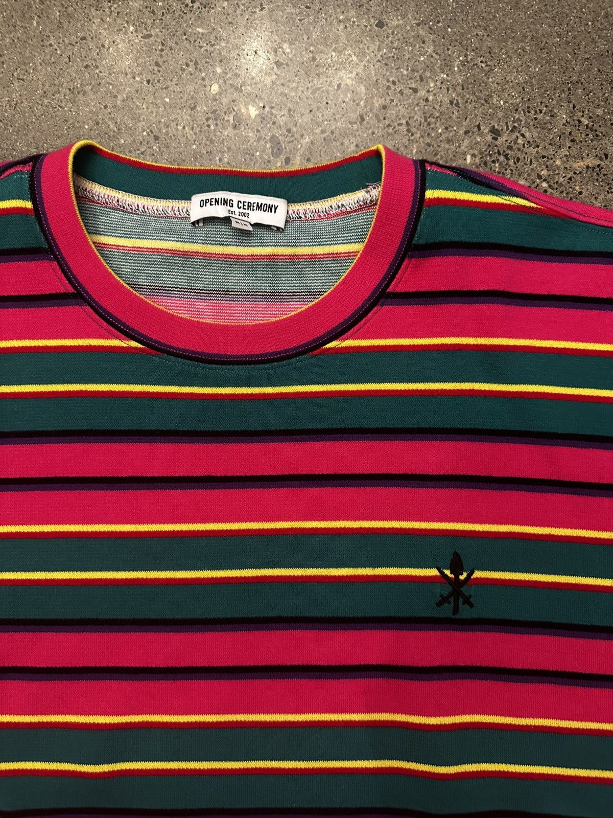 Opening Ceremony Opening ceremony striped knit tee Size US M / EU 48-50 / 2 - 2 Thumbnail