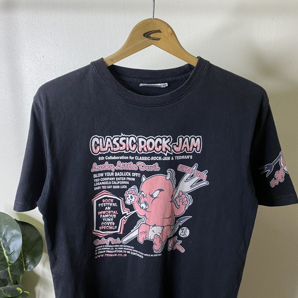 Tedman Tedman x Classic Rock Jam Rock Festival Collaboration TShirt Size US M / EU 48-50 / 2 - 2 Thumbnail