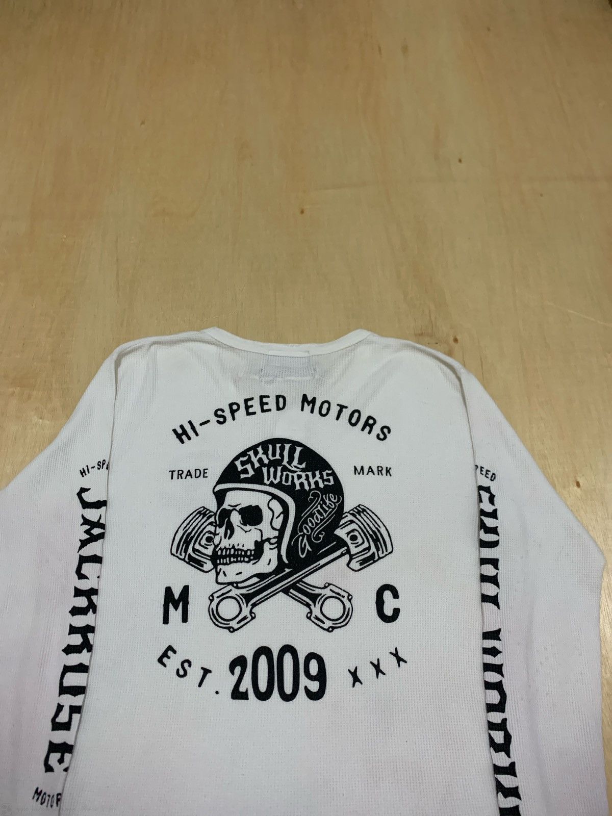 Hysteric Glamour × If Six Was Nine × Japanese Brand Y2k Skull Works Jackrose Longsleeve Size US M / EU 48-50 / 2 - 2 Thumbnail