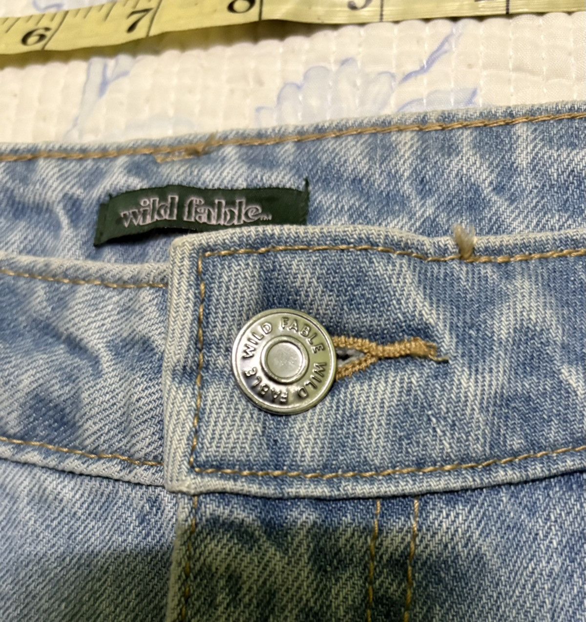 Other Wild Fable High Rise Relaxed Straight Streetwear Denim Size US 31 - 13 Thumbnail