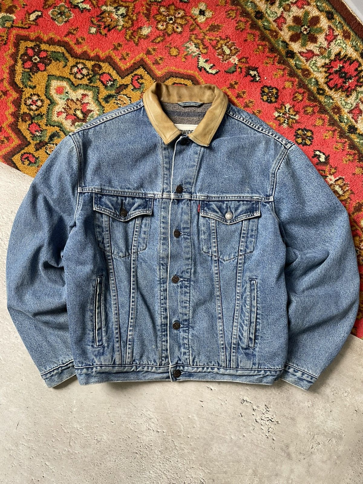 Levi's Levis vintage trucker denim jacket UsA Americana style Size US M / EU 48-50 / 2 - 1 Thumbnail