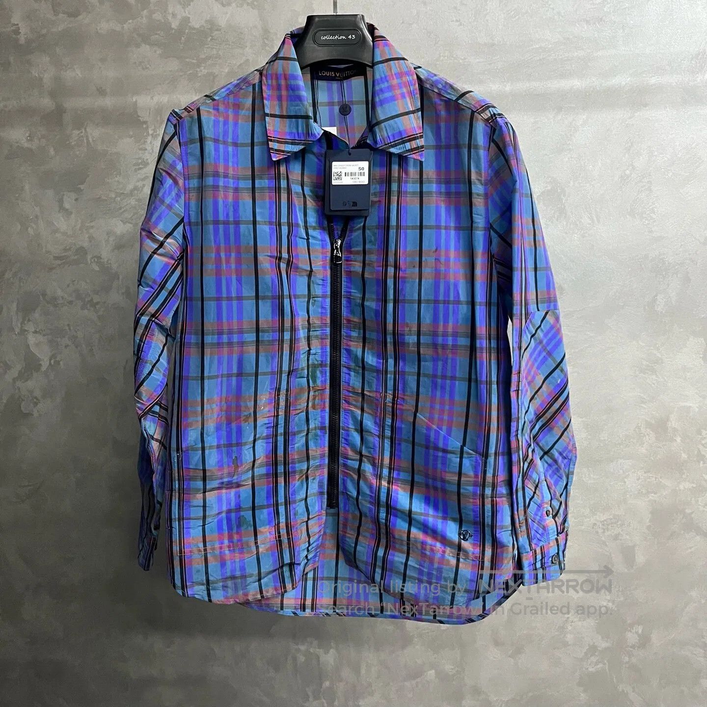 Louis Vuitton Louis Vuitton 3D backpack-print long-sleeved shirt| Size US S / EU 44-46 / 1 - 1 Thumbnail