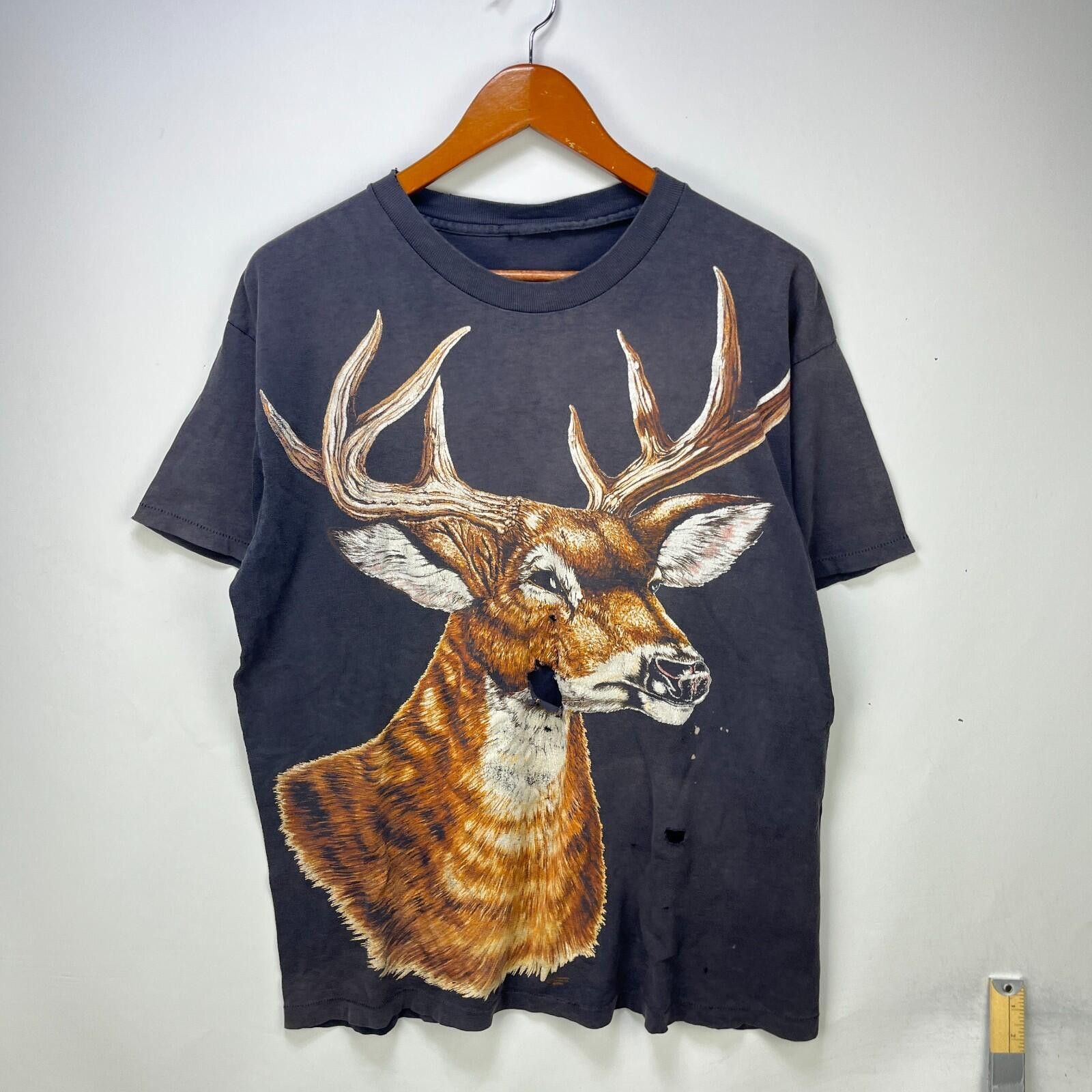 Vintage Vintage 90s Black Panther Big Cat Human-I-Tees Nature Tee 