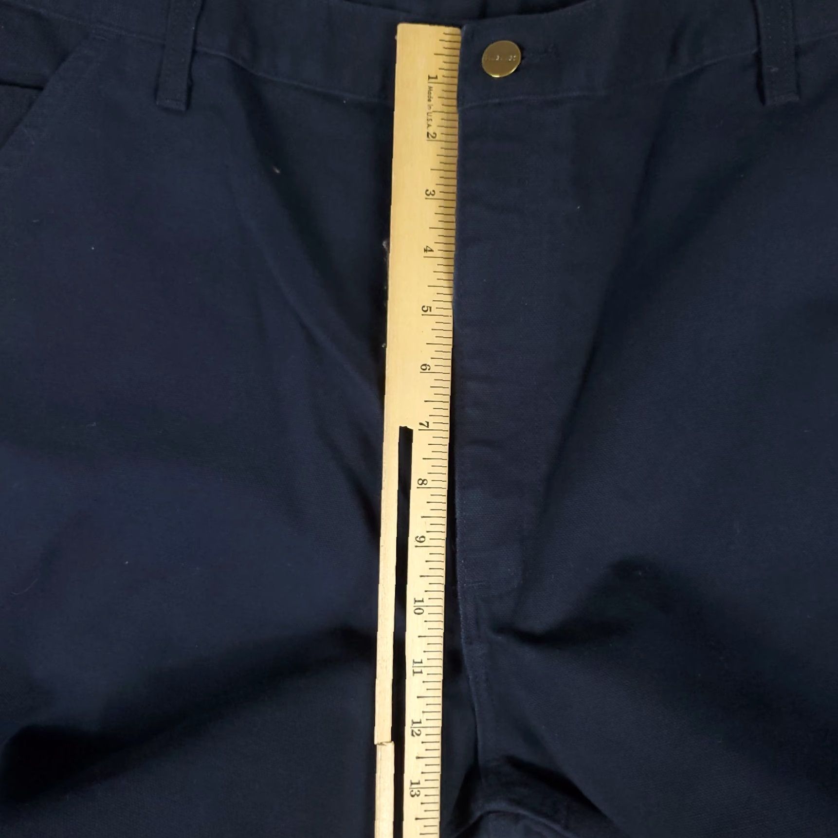 Carhartt Carhartt Pants Mens 42x32 Navy Blue Work Carpenter Utility Dungaree Fit Size US 42 / EU 58 - 5 Thumbnail