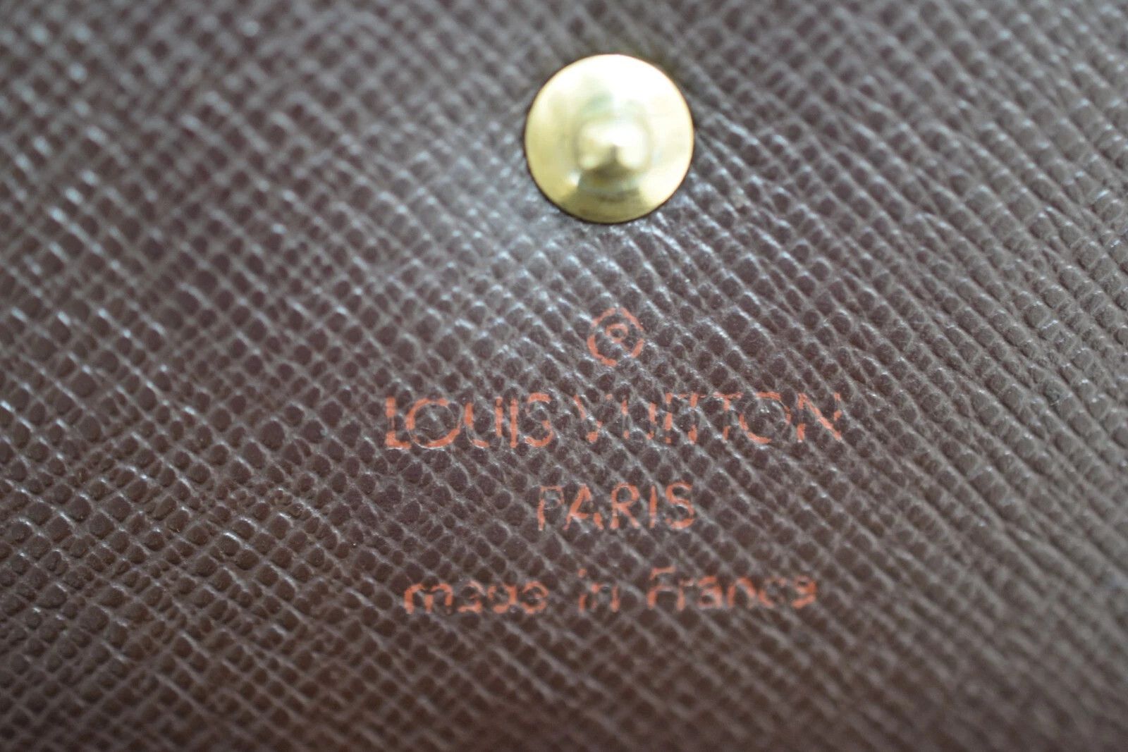 Louis Vuitton LV Porte Monnaie Billets Cartes Damier Wallet N61652 Size ONE SIZE - 16 Thumbnail