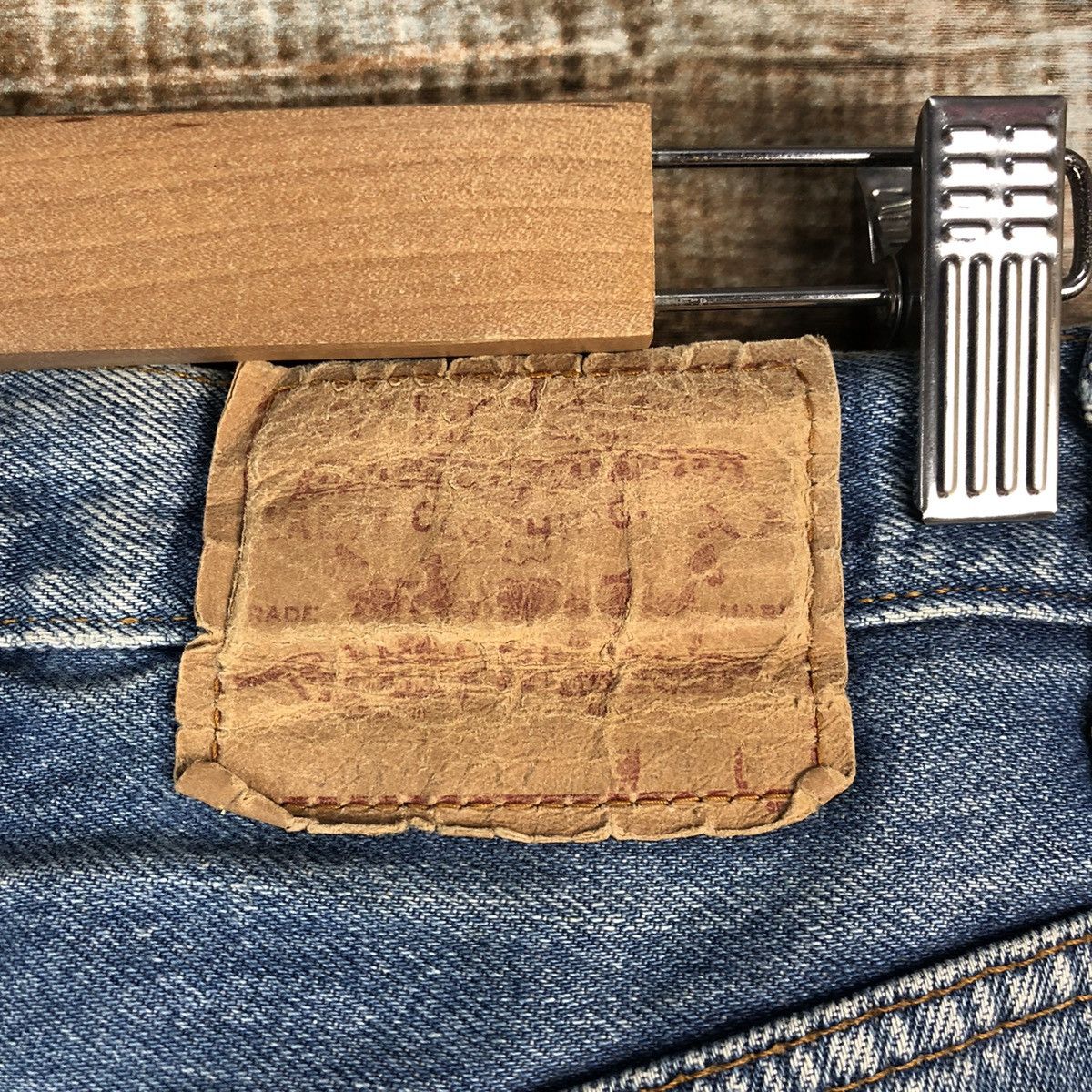 80' Levis vintage Blue Denim jeans Pants #A2612
