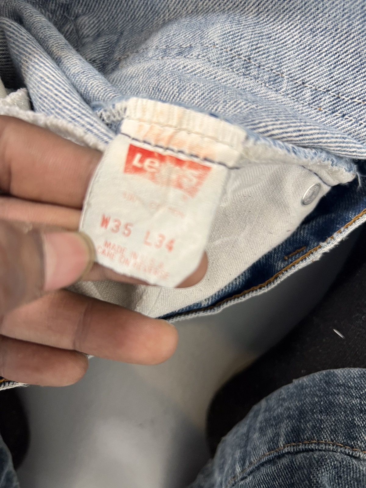 Levi's Vintage Levi’s orange tab bootcut denim Size US 34 / EU 50 - 6 Thumbnail