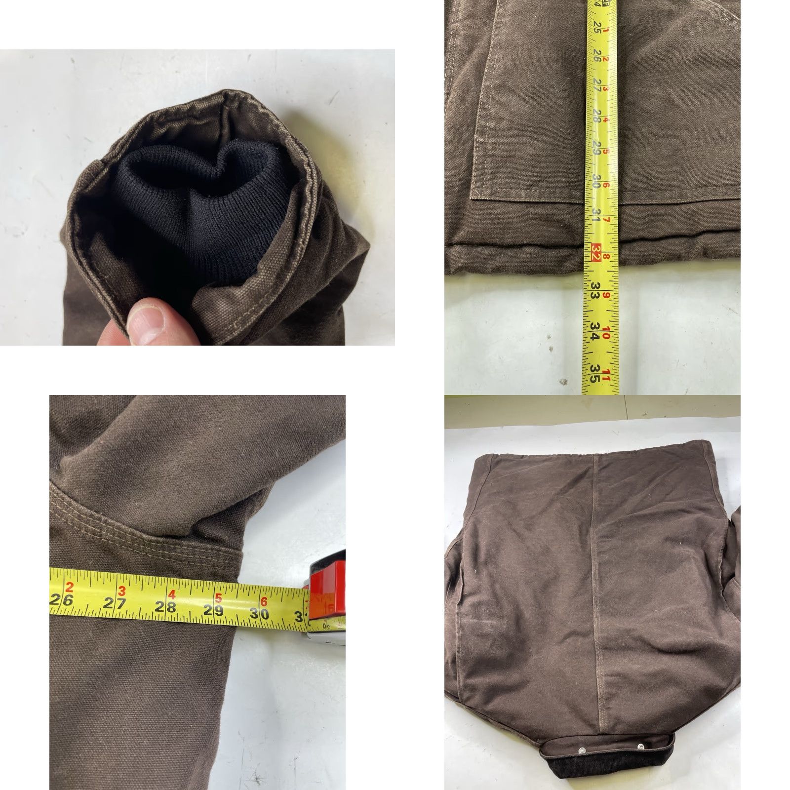 Carhartt VINTAGE Carhartt Coat (C26) 2XL Duck Canvas Quilted Lined Arctic Quilt DKB C26 Overcoat Men's Brown Jacket Casual Workwear Size US XXL / EU 58 / 5 - 9 Thumbnail
