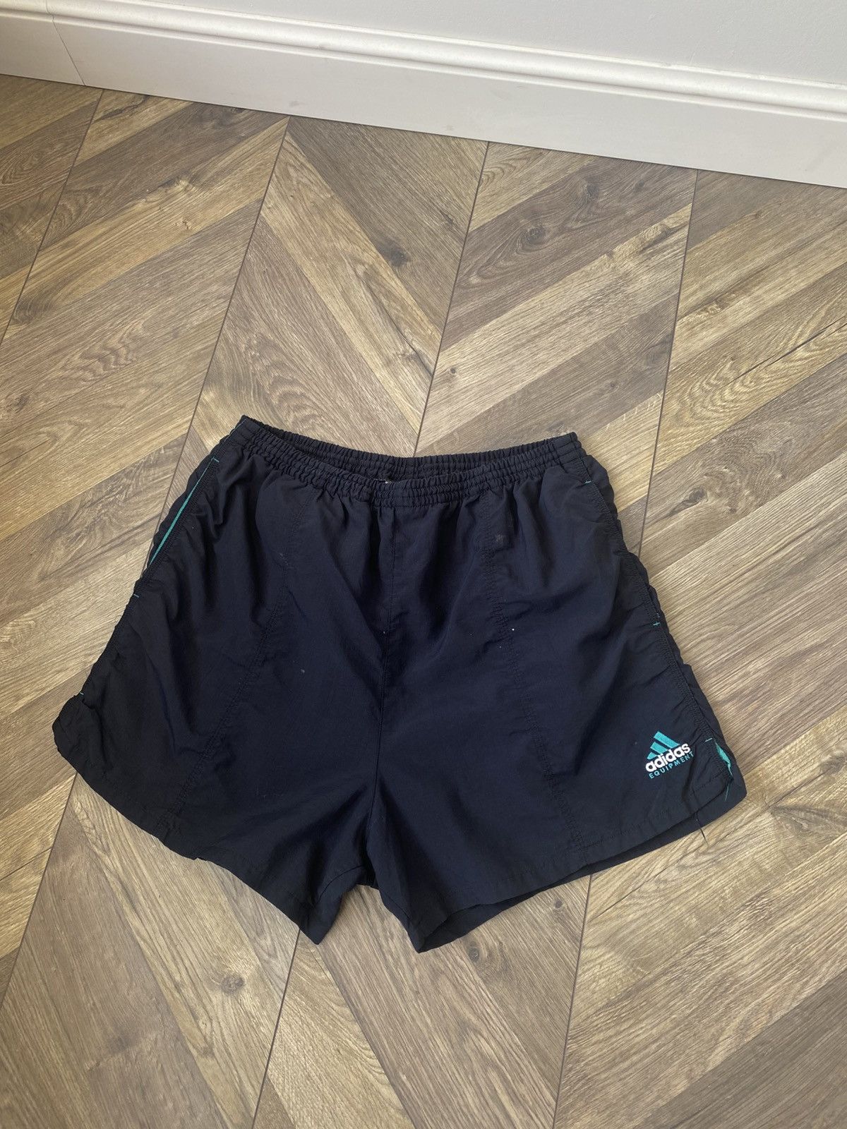 Adidas Vintage Adidas Equipment 90s shorts Size US 33 - 3 Thumbnail