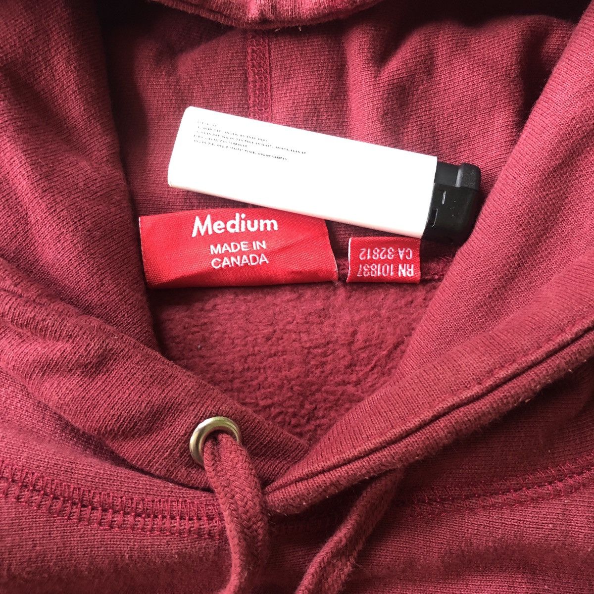 Supreme SUPREME BLADE WHOLE CAR HOODIE MAROON FW16 Size US M / EU 48-50 / 2 - 4 Thumbnail
