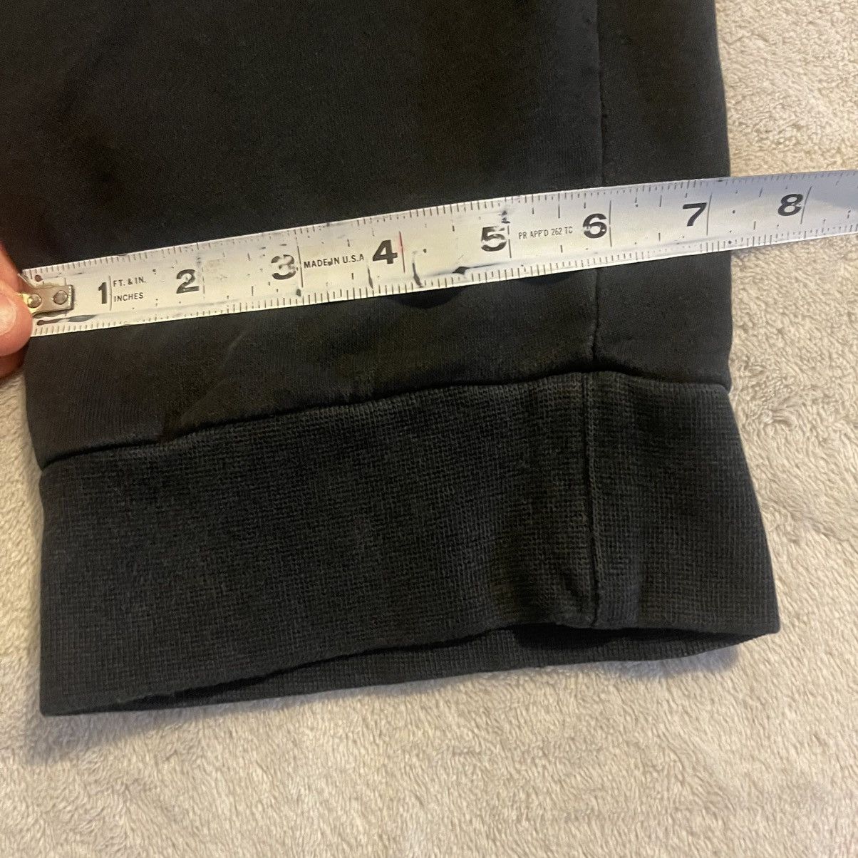 Jordan Brand Nike Air Jordan Sweatpants Men XL Black Joggers Workout Gym Size US 33 - 9 Thumbnail