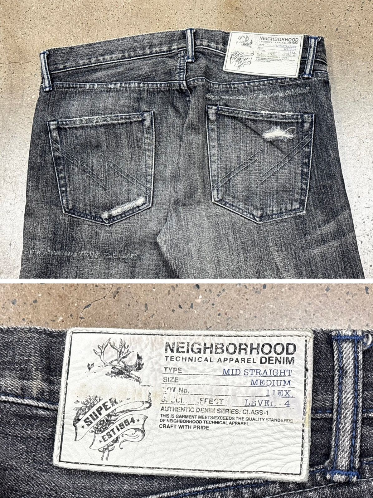 Neighborhood NBHD neighborhood 11ex Beaded Savage Mid Size M Size US 34 / EU 50 - 6 Thumbnail