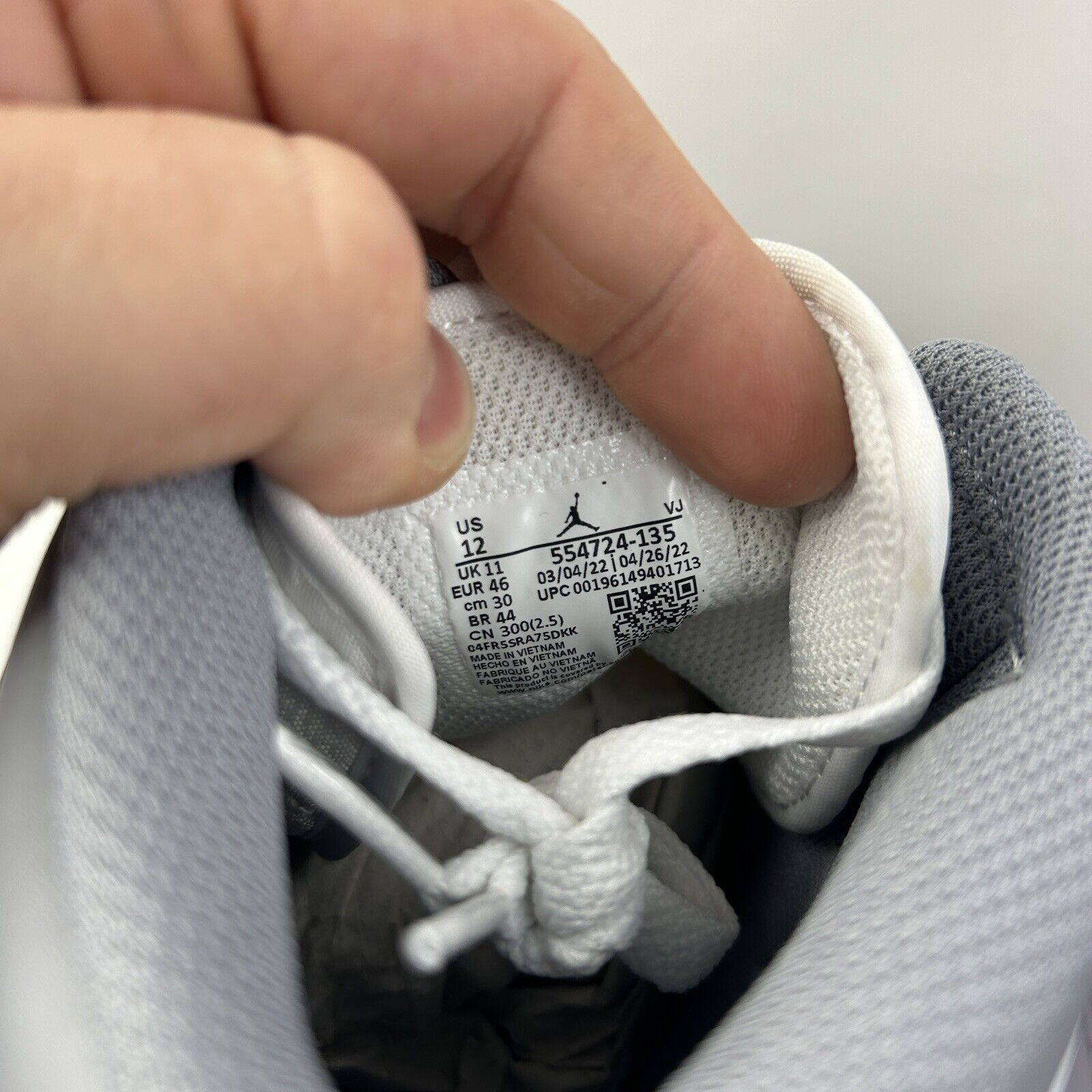 Nike Nike Air Jordan 1 Mid Retro “Neutral Grey” 2024 Size US 12 / EU 45 - 6 Thumbnail