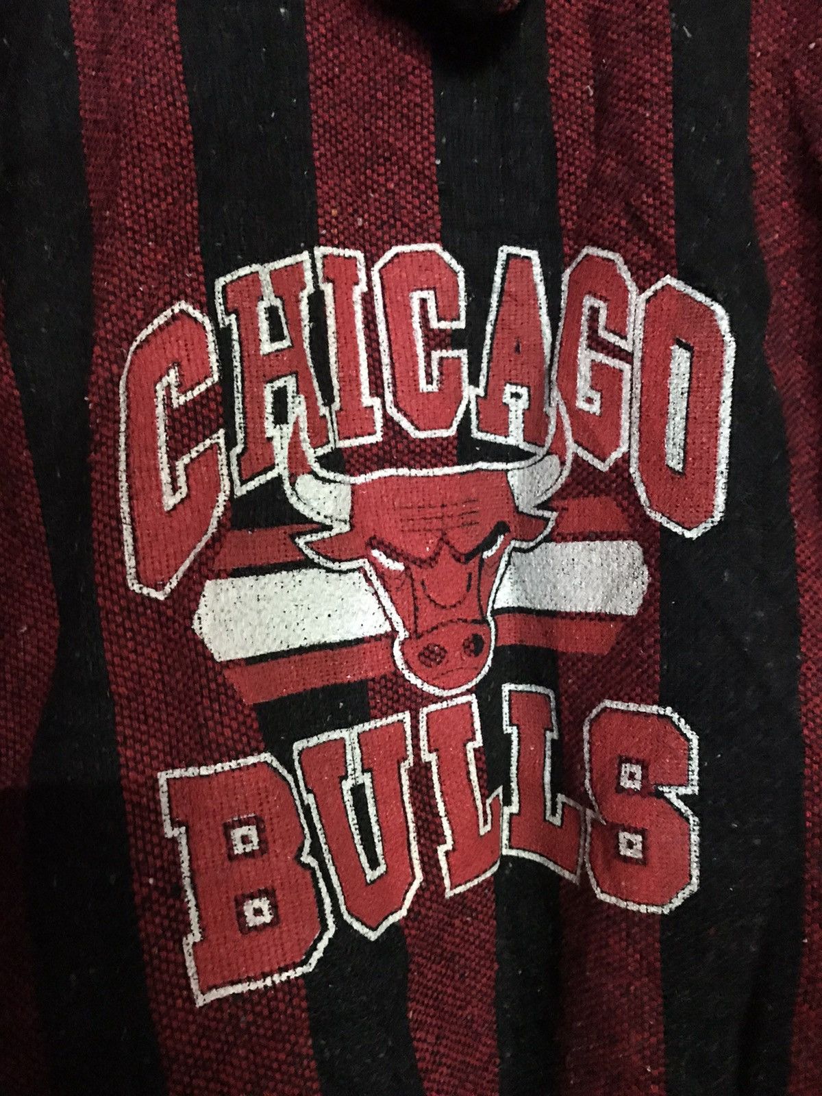 The Unbranded Brand Chicago Bulls Wool Hodie 50% arcylic 50% cotton Size US XL / EU 56 / 4 - 5 Thumbnail
