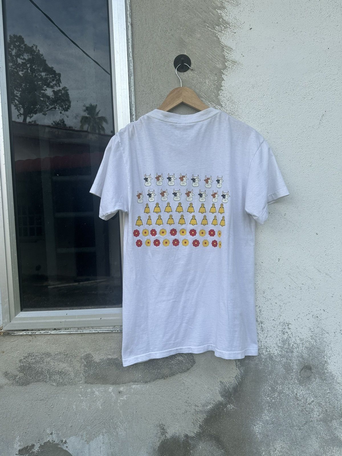 Vintage Vintage 90's Art Graphic Cow Street Tees Size US L / EU 52-54 / 3 - 2 Thumbnail