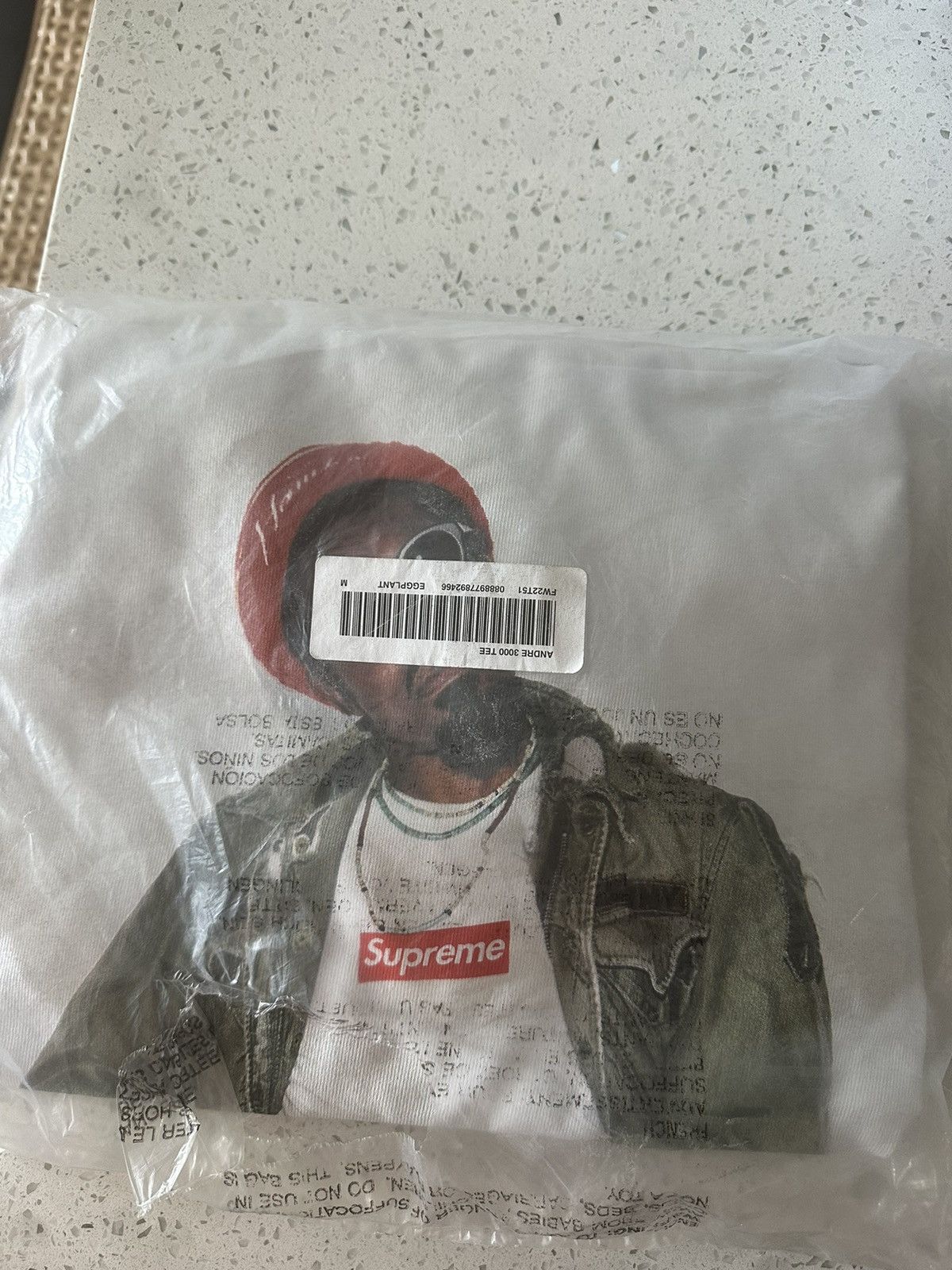 Supreme Supreme Andre 3000 Tee Size US M / EU 48-50 / 2 - 1 Thumbnail