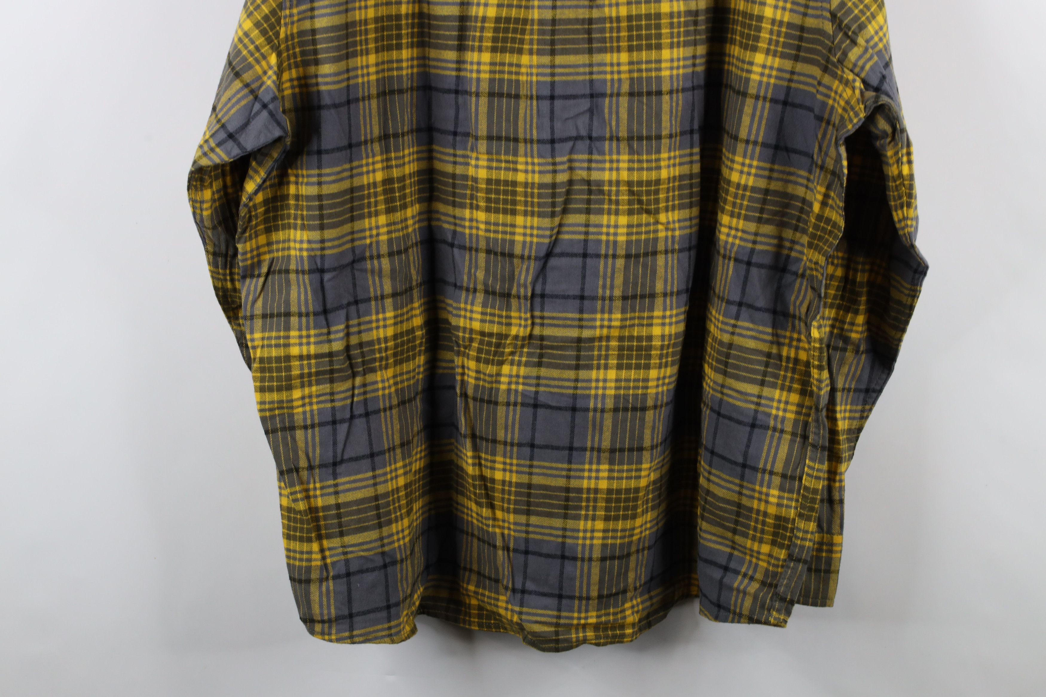 Vintage Deadstock Vintage Y2K Streetwear Button Down Shirt Plaid Size US XXL / EU 58 / 5 - 14 Thumbnail