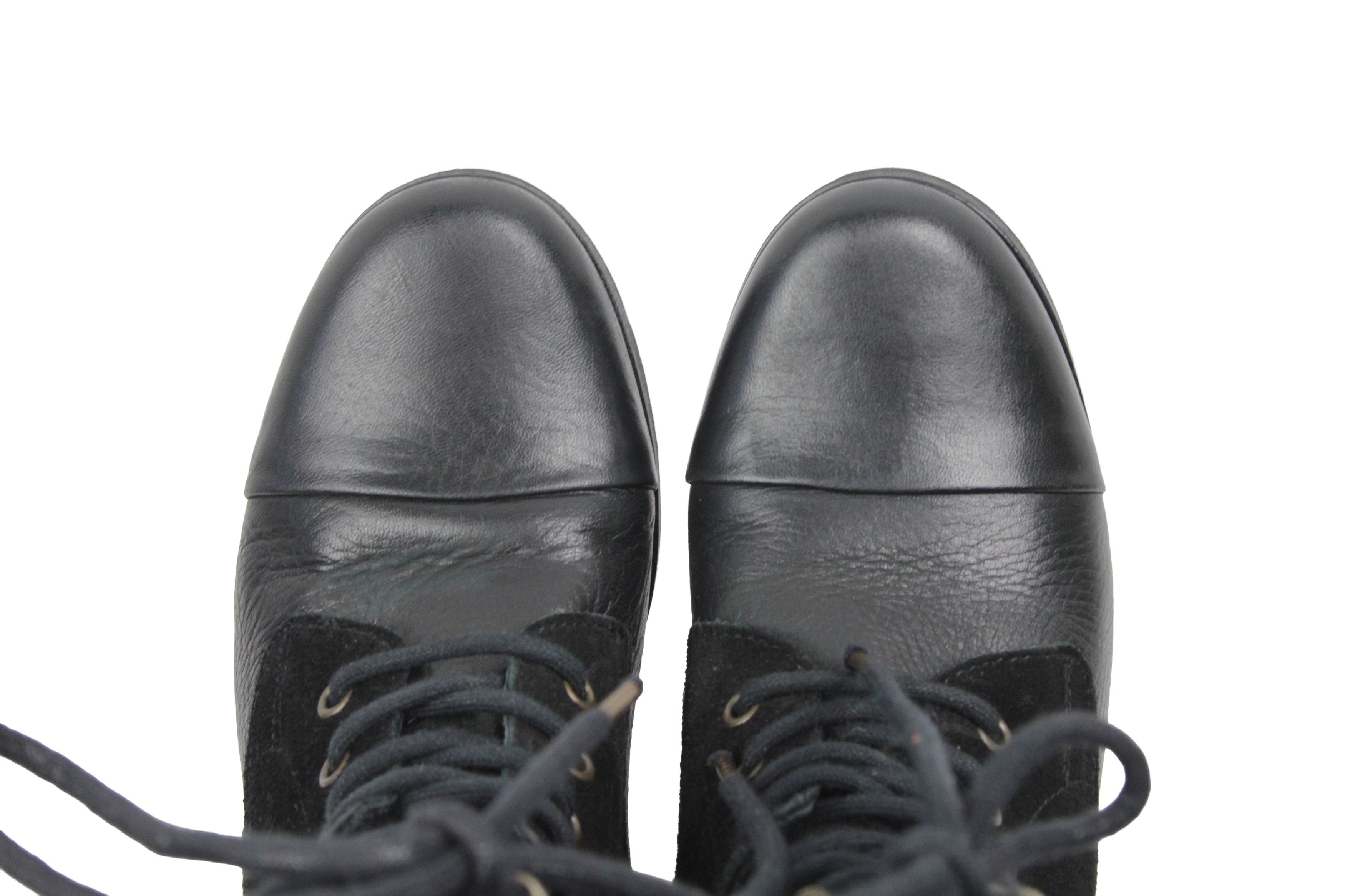 Diesel Avant Garde Combat Biker Side Zip Boots Size US 6 / IT 36 - 6 Thumbnail