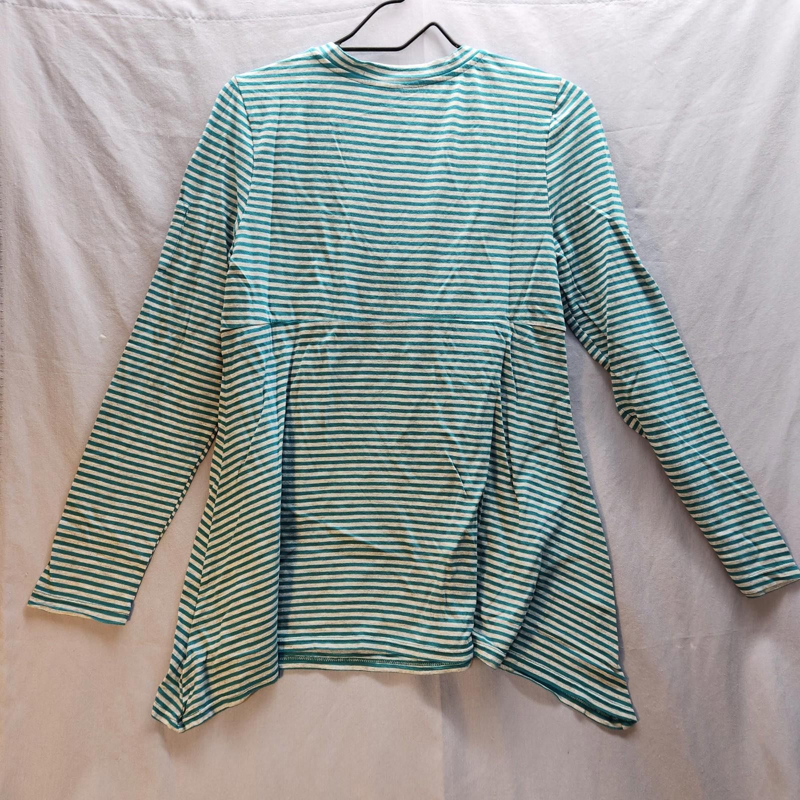 Designer Athleta Striped V Neck Top Size XL Size XL / US 12-14 / IT 48-50 - 7 Thumbnail