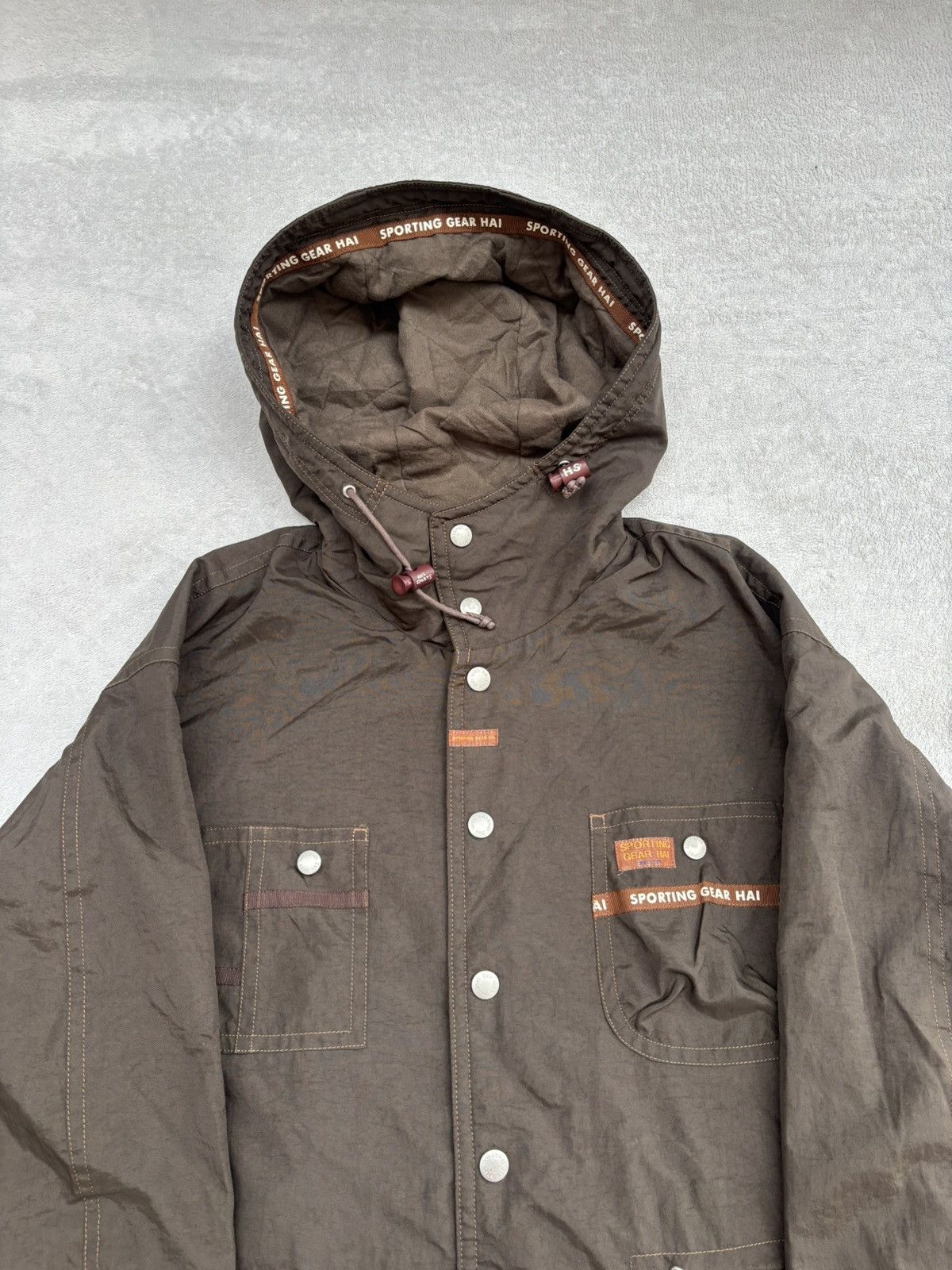 Hai Sporting Gear 80s Hai Sporting Gear by Issey Miyake Utility Field Parka Size US M / EU 48-50 / 2 - 10 Thumbnail