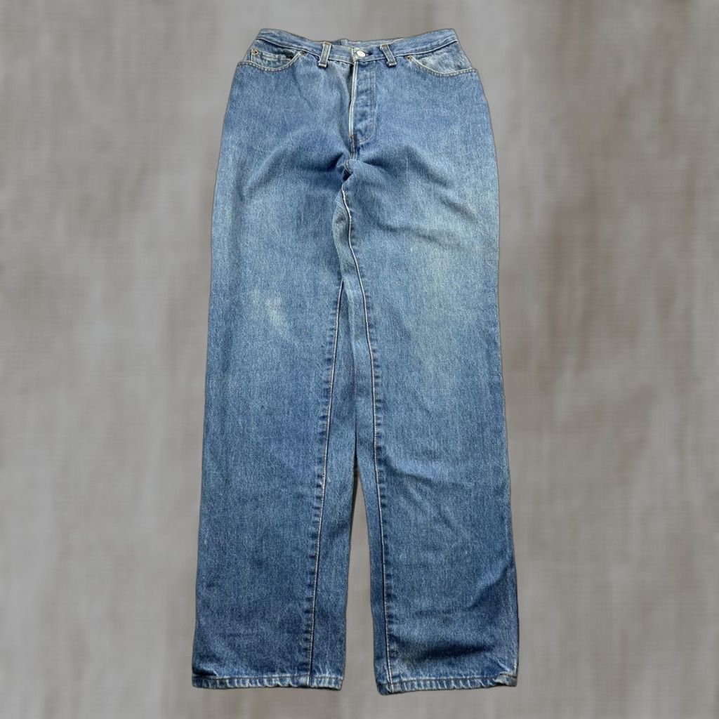 Levi's VINTAGE Levi's 501 Jeans Women's 30X31.5 70s USA Button Fly Levi's 501 Straight Jeans Ladies 18501 Size 30" / US 8 / IT 44 - 1 Thumbnail