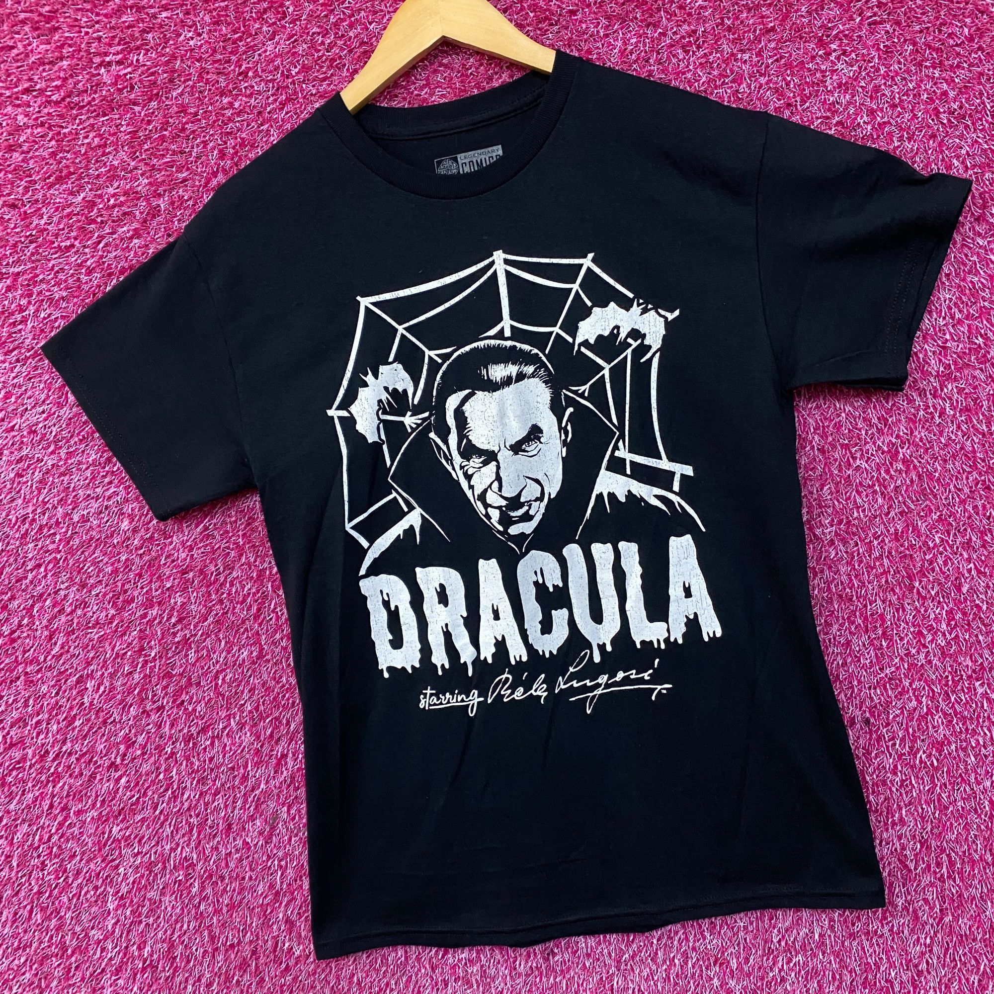 Other Bela Lugosi Dracula Spiders Web Graphic T-Shirt Medium Size US M / EU 48-50 / 2 - 3 Thumbnail