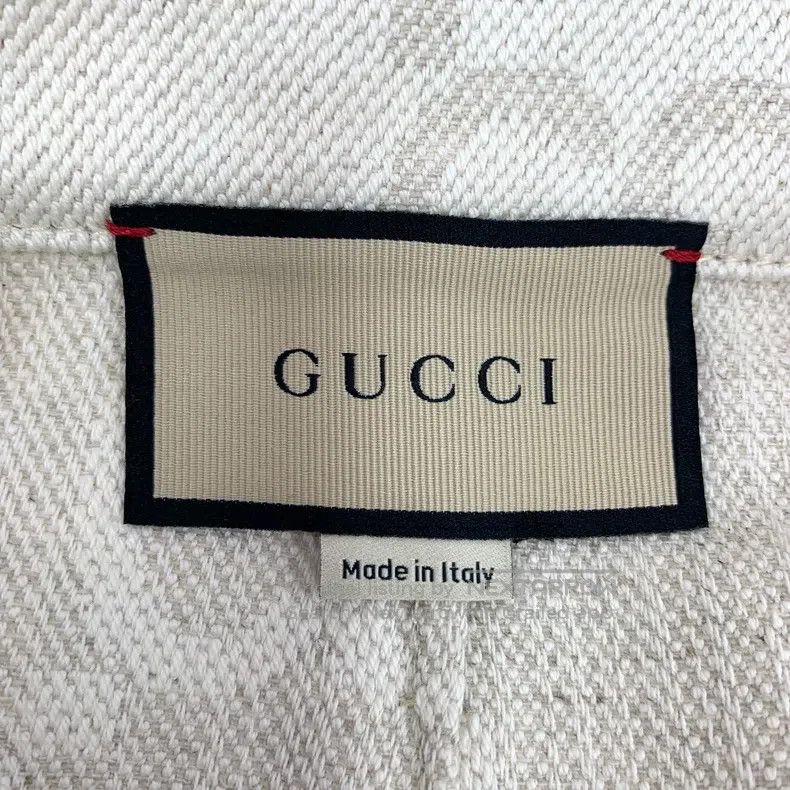 Gucci Gucci Beige cotton logo jacquard full print casual shorts Size 26" / US 2 / IT 38 - 5 Thumbnail