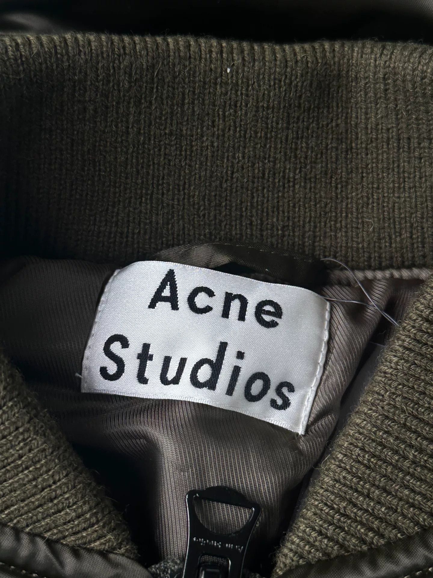 Acne Studios Acne Studios Military Green Long er Jacket Size US L / EU 52-54 / 3 - 2 Thumbnail