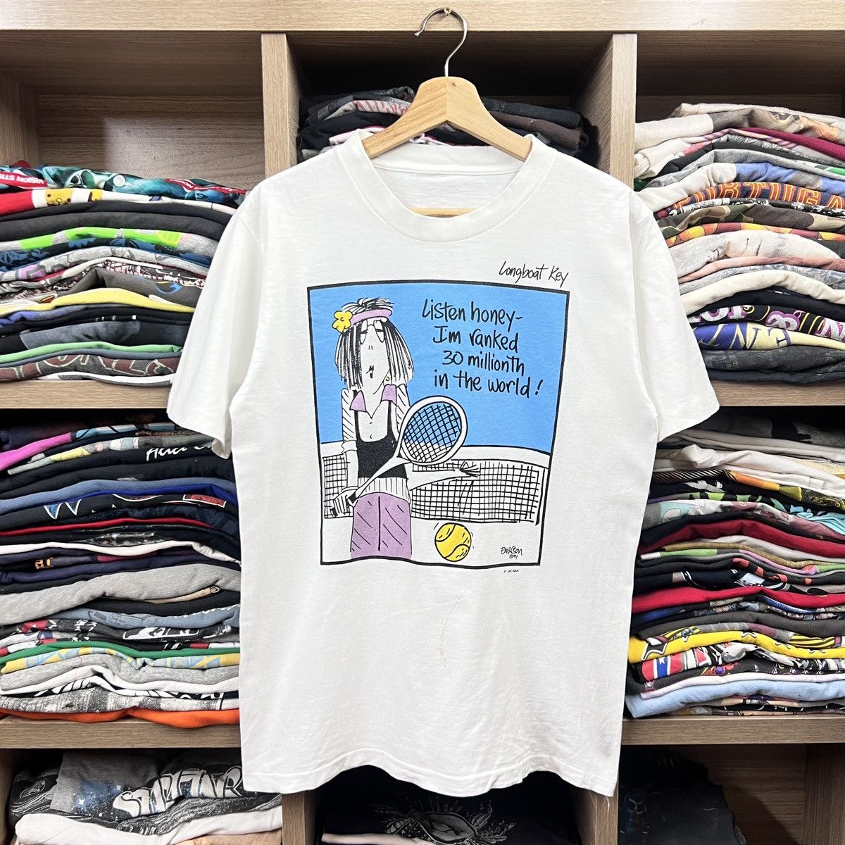 Vintage VTG 90 ART TEE MADE IN USA Size US M / EU 48-50 / 2 - 1 Thumbnail